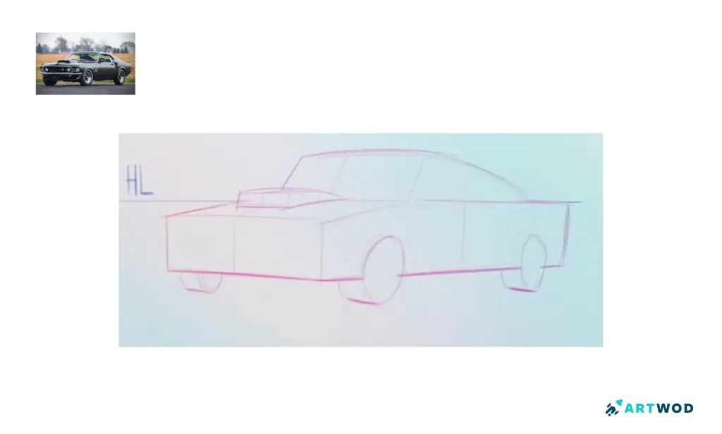 Step 3:How to Draw Cars: Vehicle Design and Perspective Guide