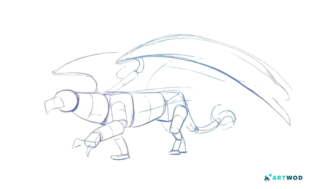 Step 3:&nbsp;Drawing Mythical Creatures: Fantasy Design Tips and Techniques