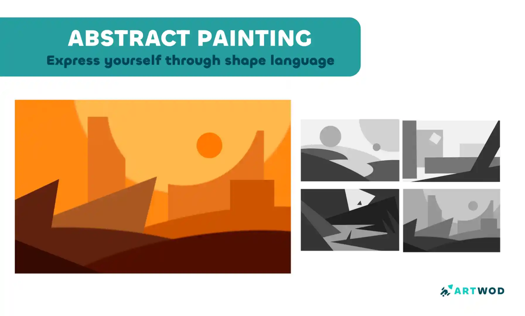 Técnicas de Pintura Abstrata: Desbloqueando a Criatividade com Cor e Forma