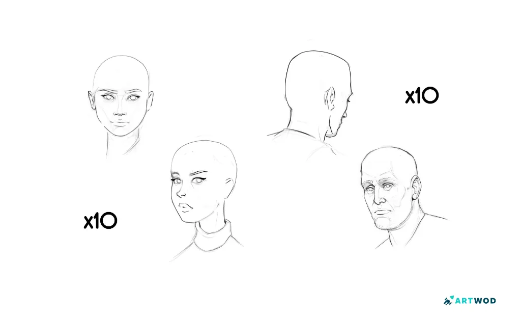 Art workout for hair