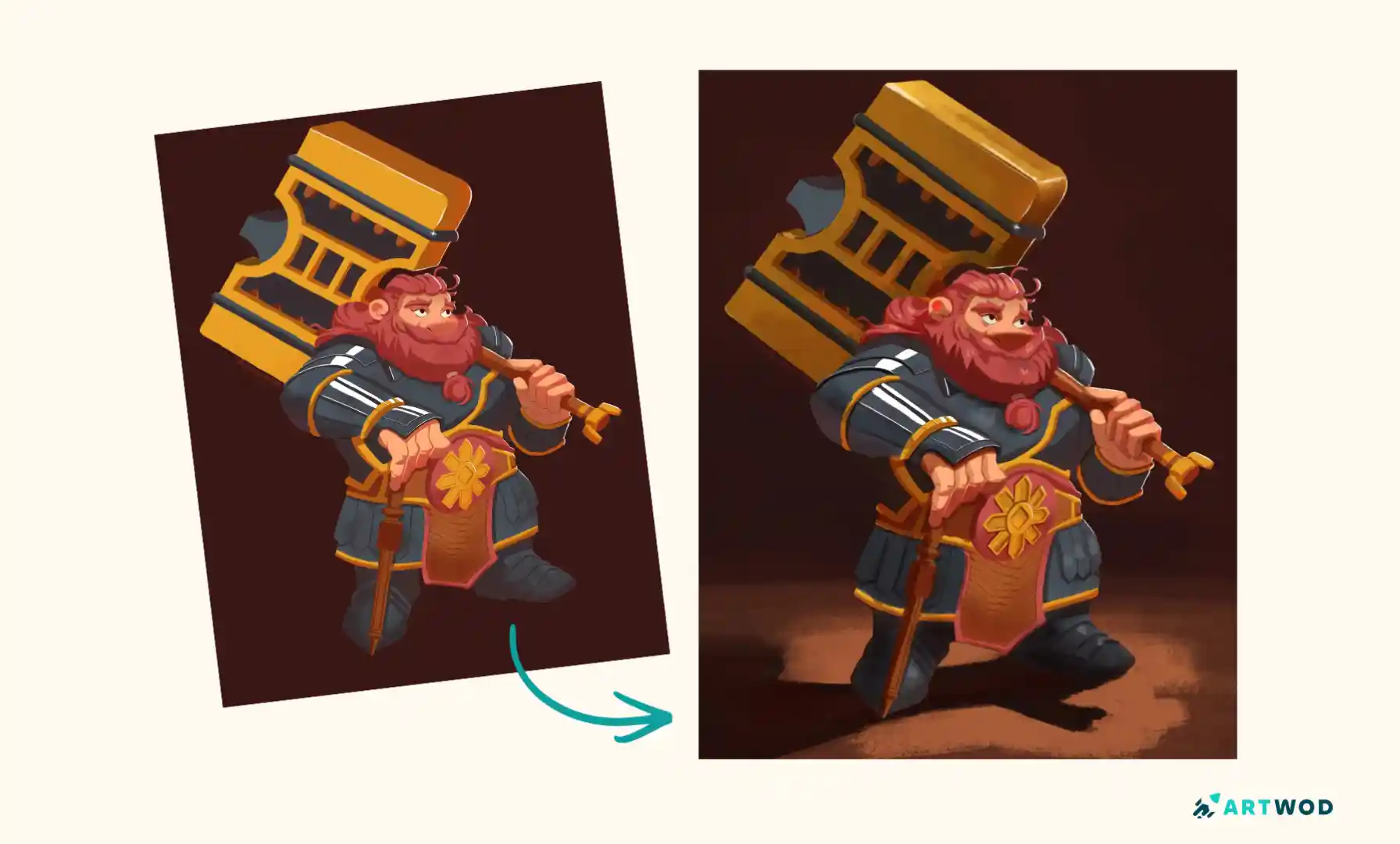 How to Make Digital Art Look More Professional with Better Lighting