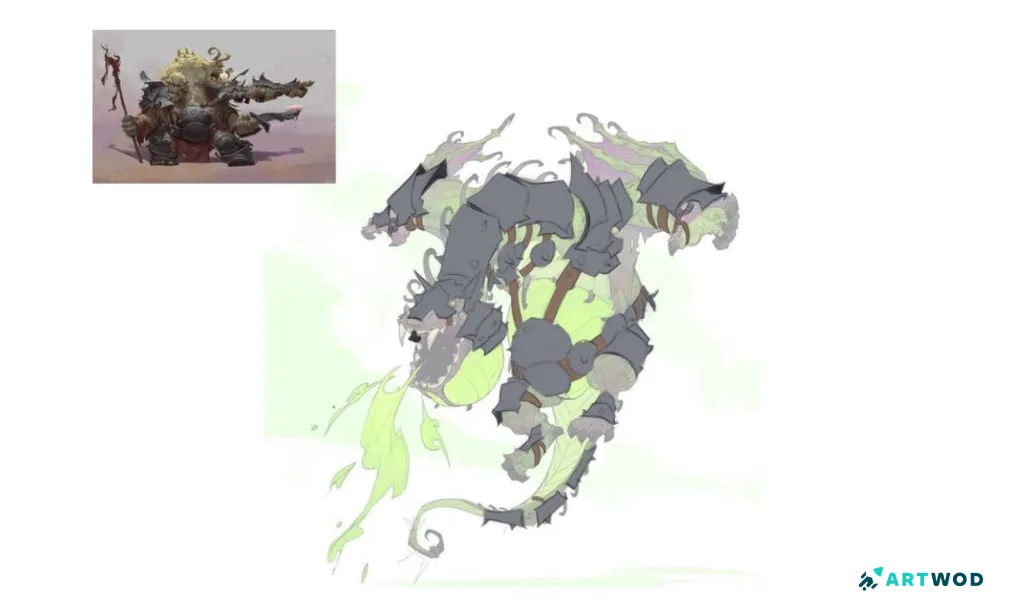 Step 6: Creating Dragon Armor: Fantasy Battle Gear Design