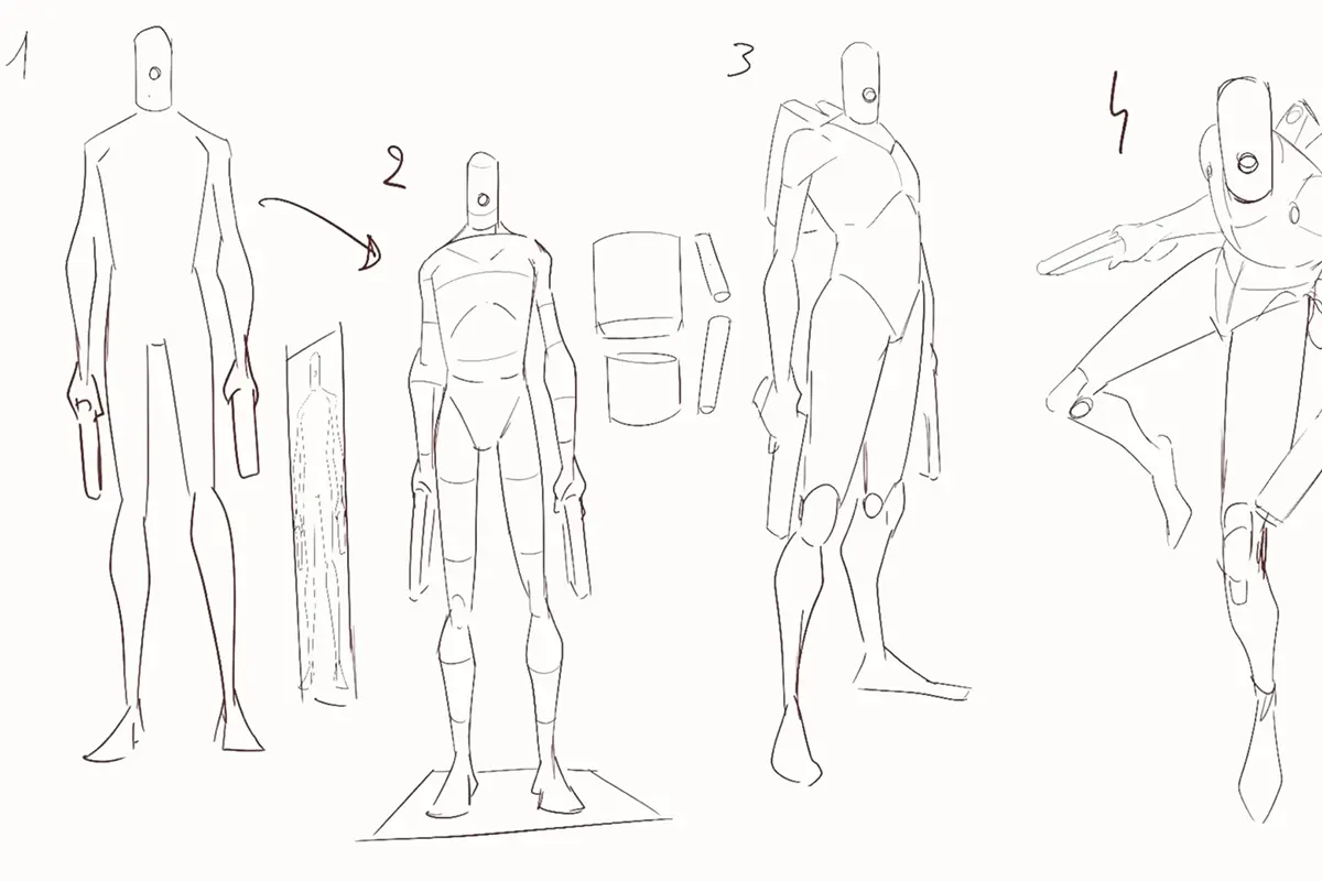 4 Níveis de Pose de Personagens: Como Dar Vida aos Seus Desenhos
