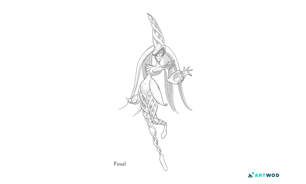 Step 5:&nbsp;Plant Creature Design: Nature Meets Fantasy in Concept Art