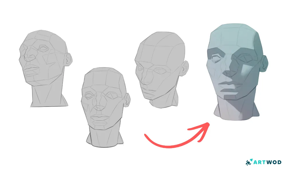 Step 2:Portrait Shadow Mapping: Master Lighting and Shadows for Realistic Faces