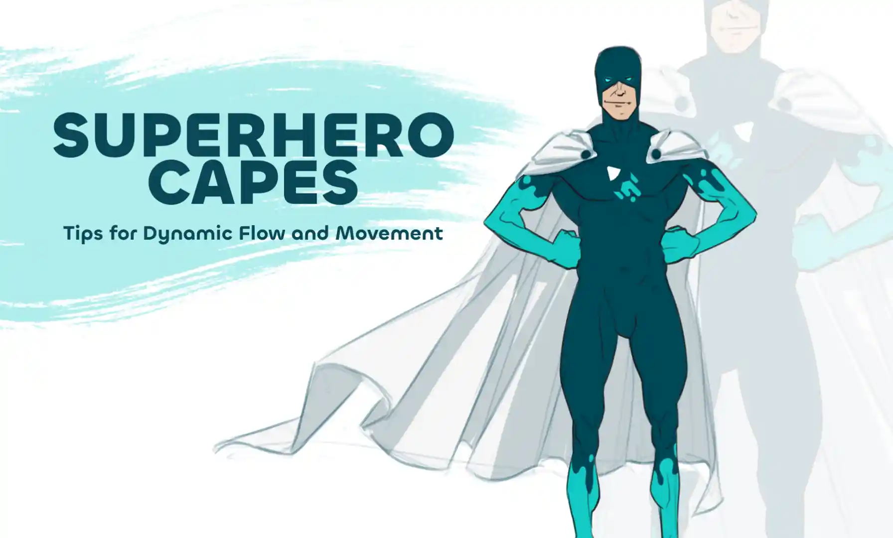 Desenhando Capas de Super-Heróis: Técnicas de Fluxo e Tecidos Dinâmicos