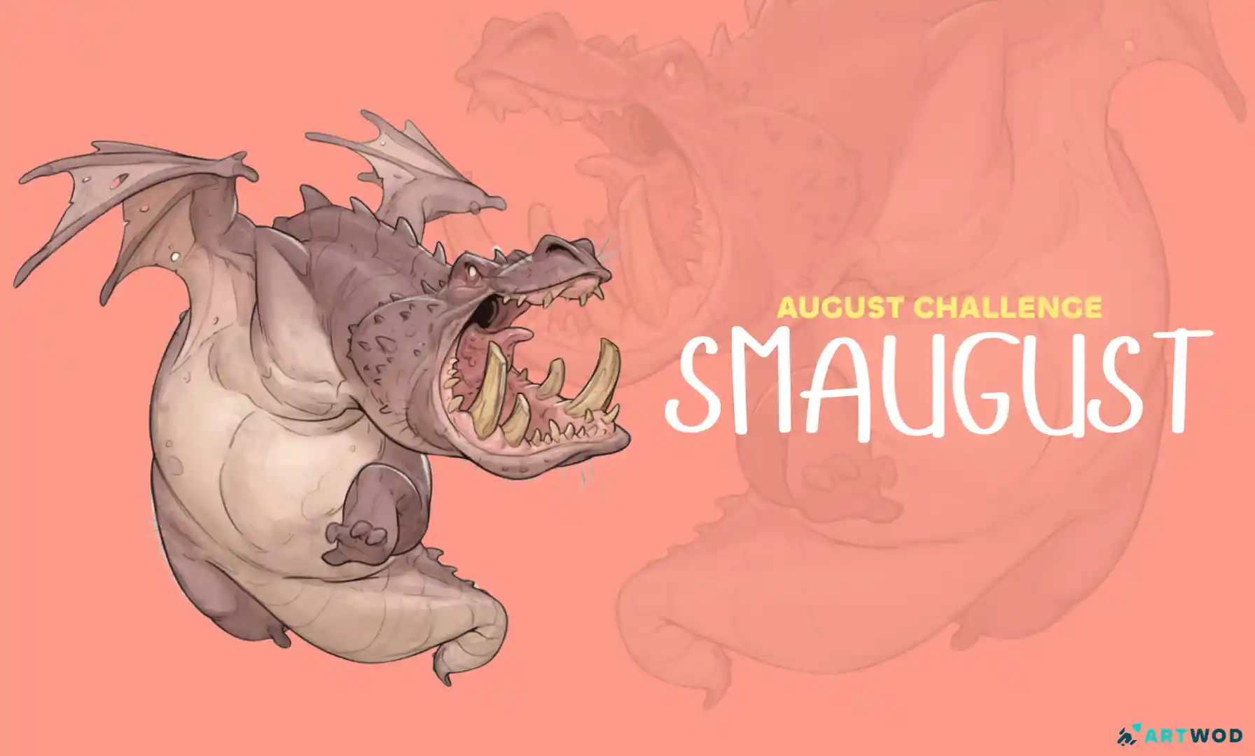 Join Smaugust - Draw an EPIC Dragon with Artwod