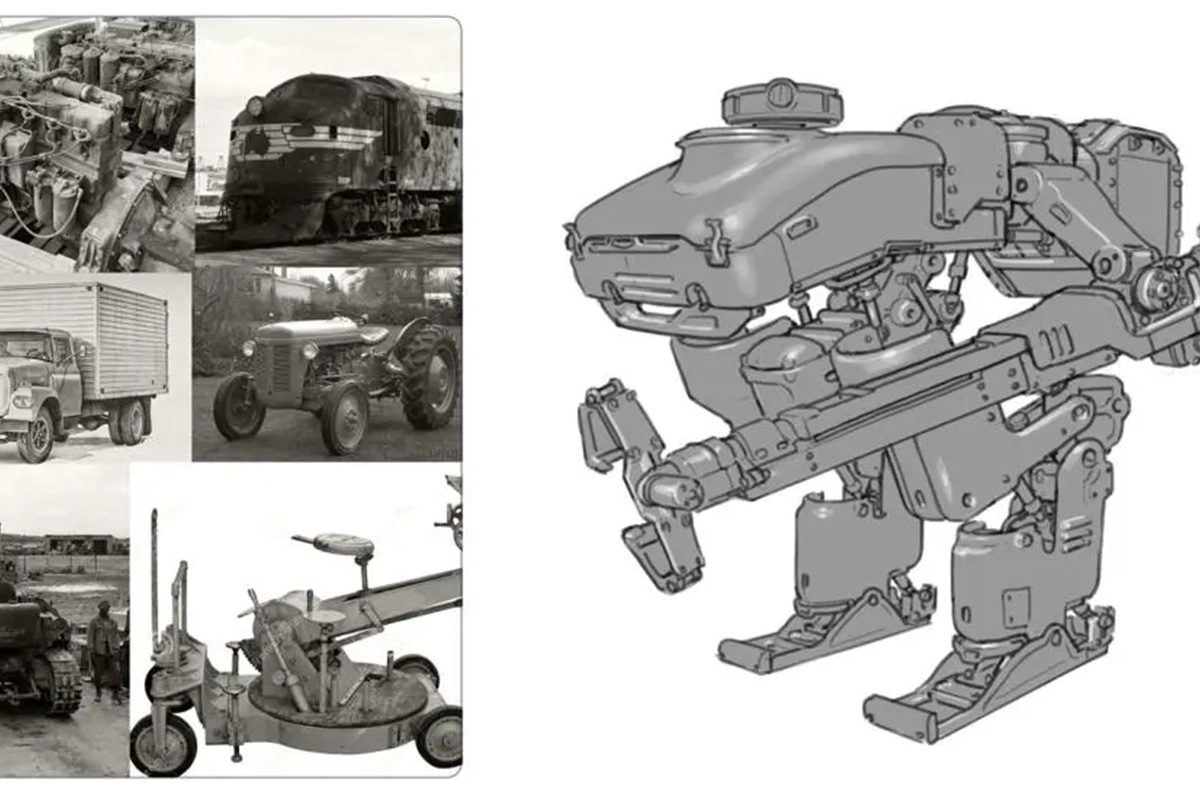 Identical Mech with aesthetic B