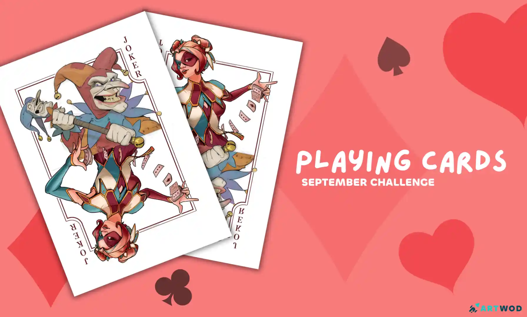 Playing Cards Art Challenge | Card Art, Poker Cards & Artist Collaboration