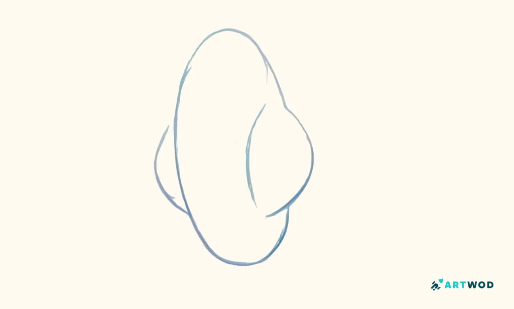 Step 2:How to Draw Alien Heads: Creative Sci-Fi Portraits Guide