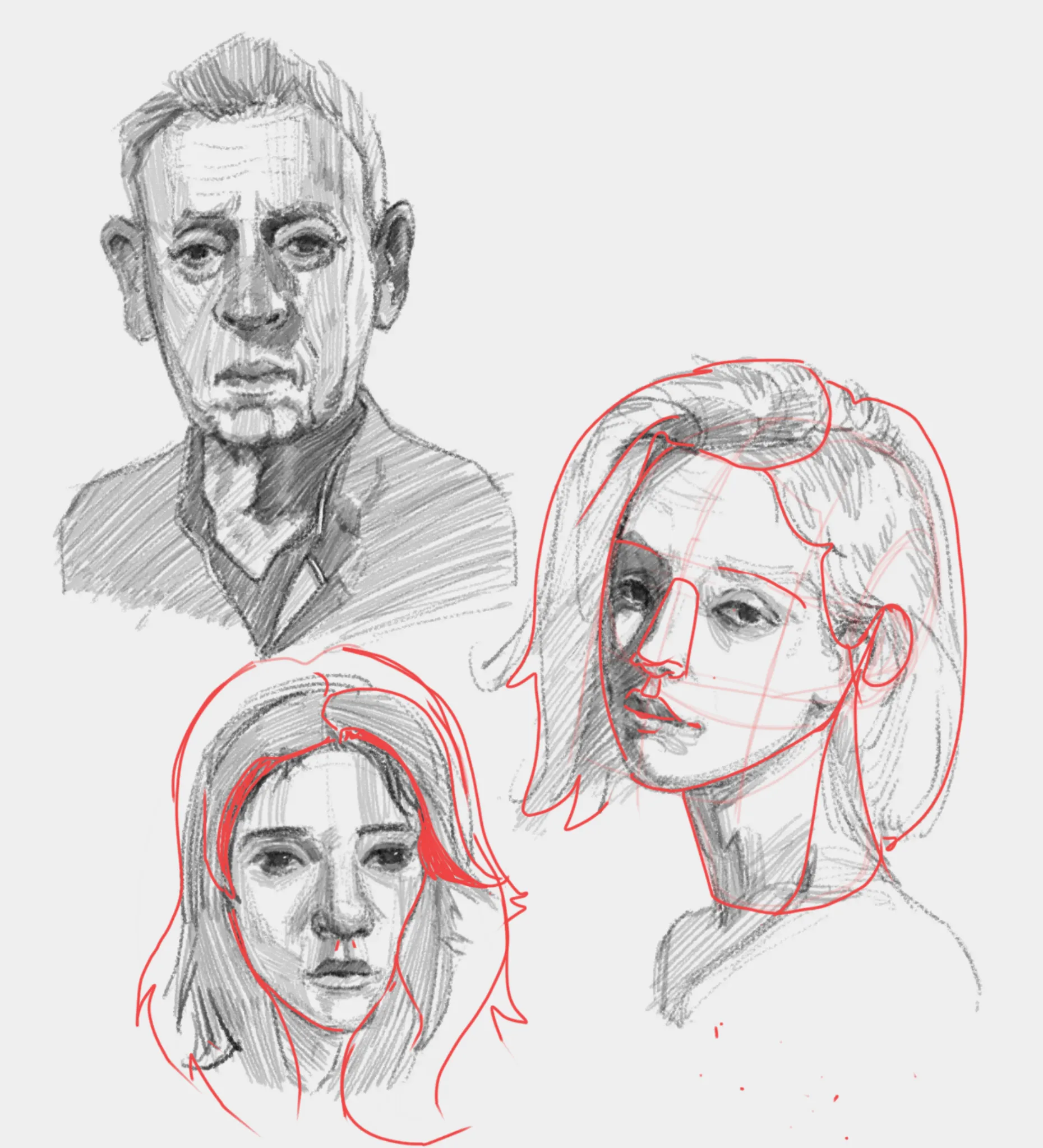 Portrait sketches
