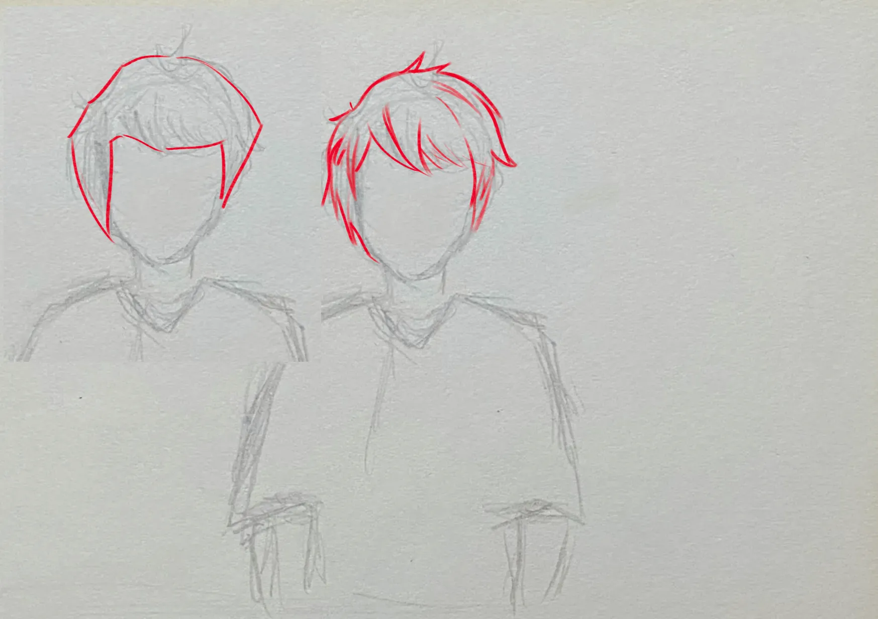 anime boy hair form