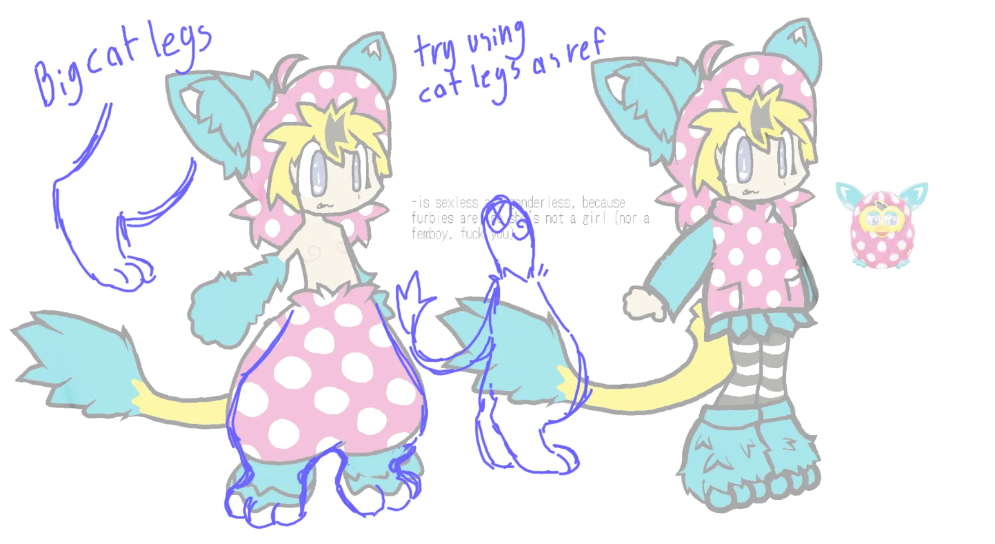 Furby gijinka