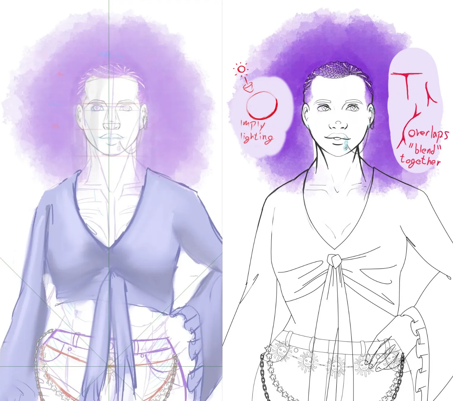 Lineart Before Rendering