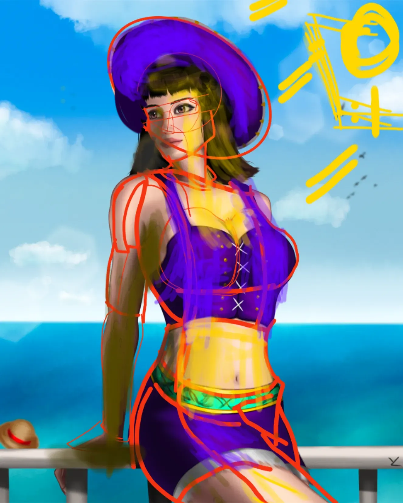 Miss All Sunday / Nico Robin