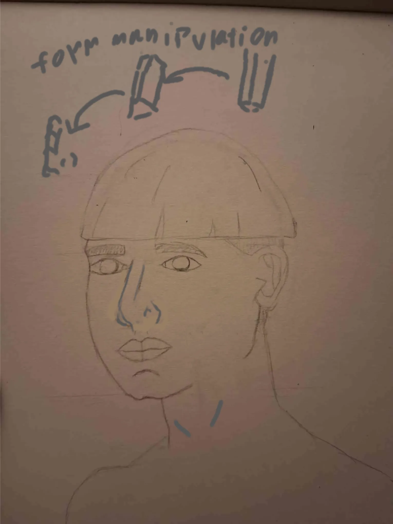 portrait from imagination