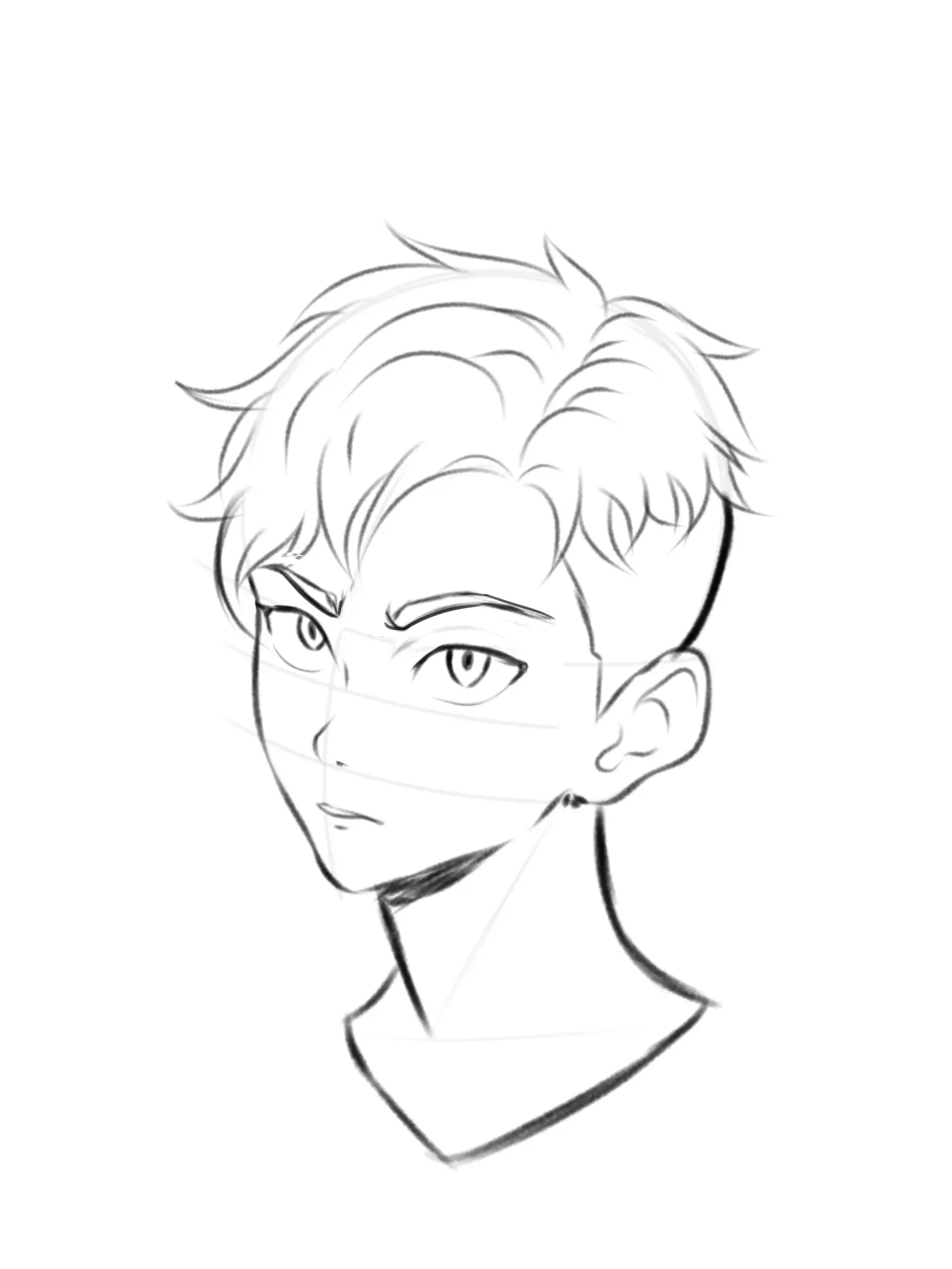 Any suggestions for the eyebrows? They look a bit odd.