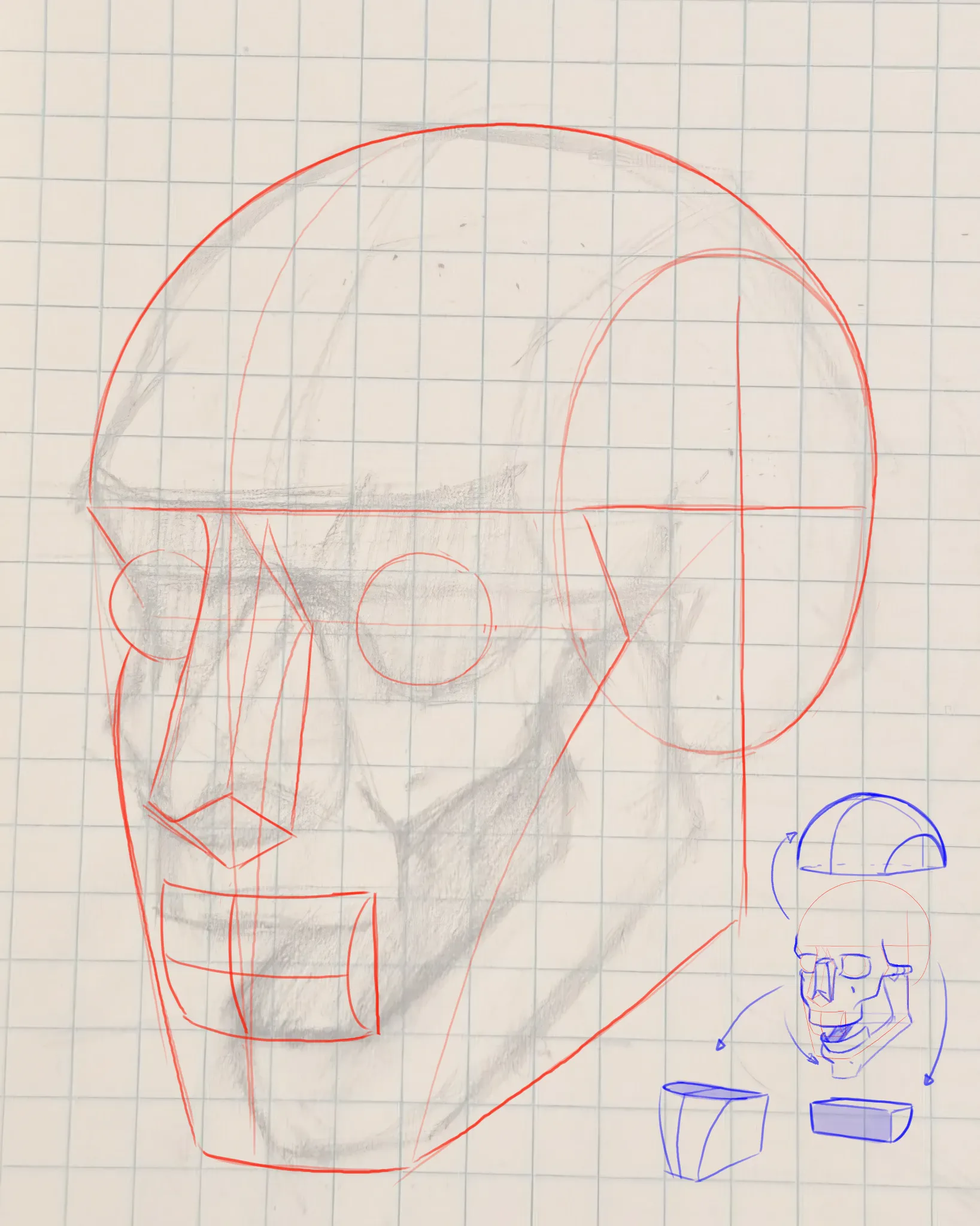 Mixed head studies