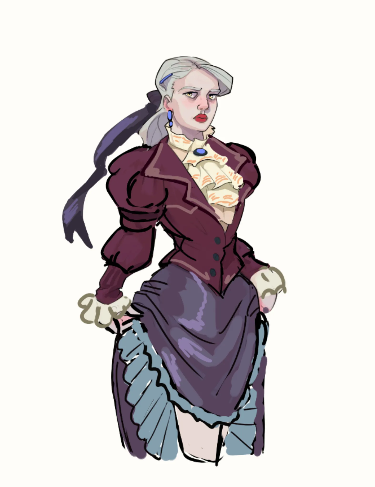 Boring lady