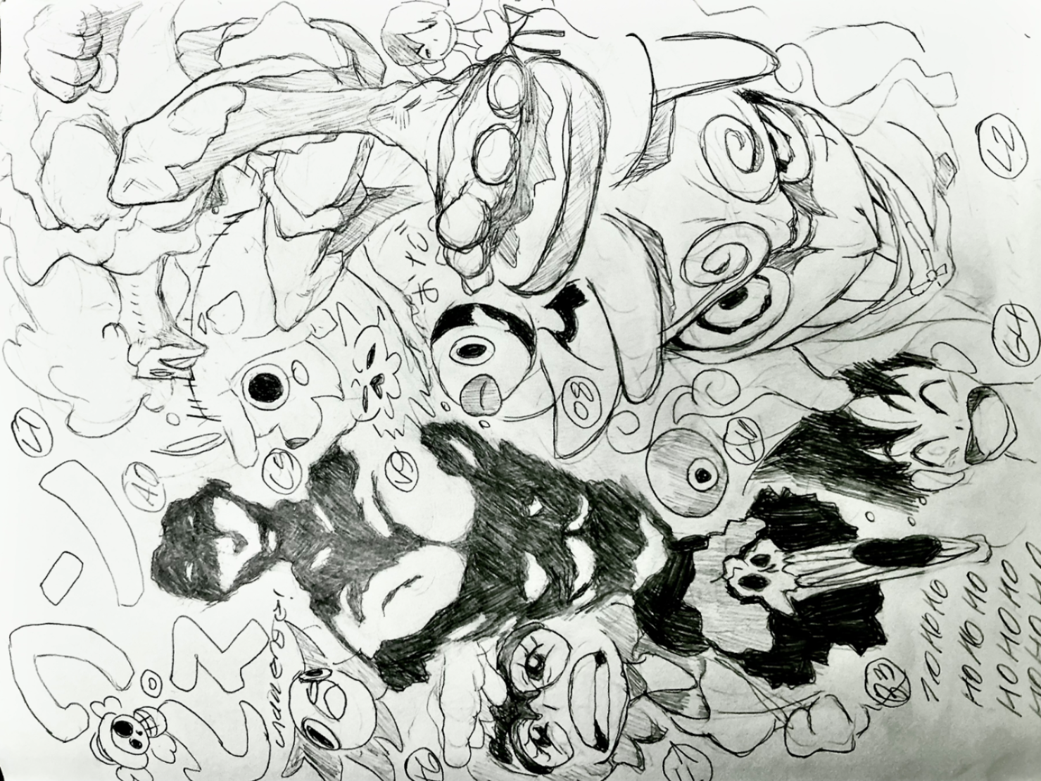 one piece art adjustments!