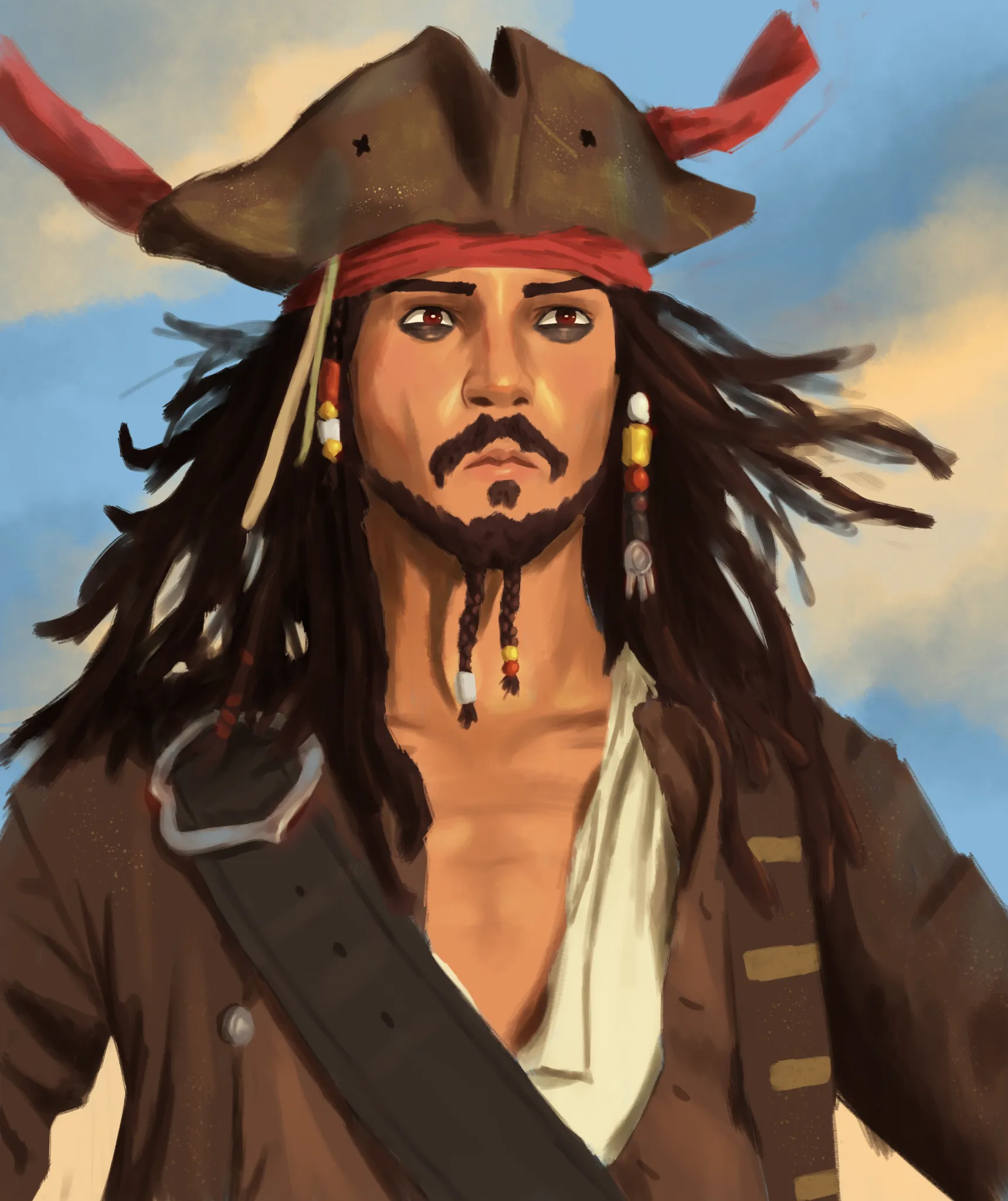 Captain Jack Sparrow redraw