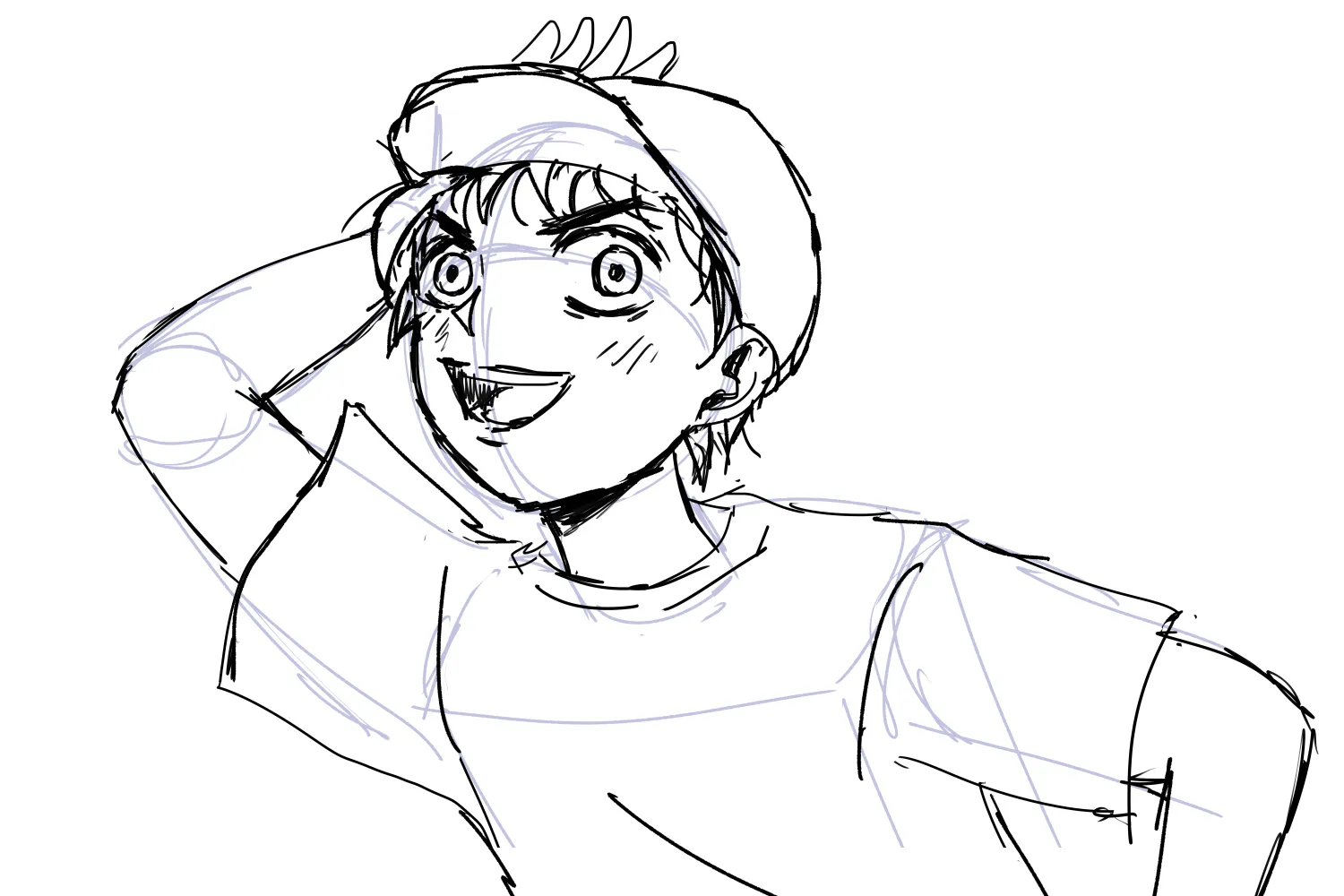 Anime pupils but they don't seem right