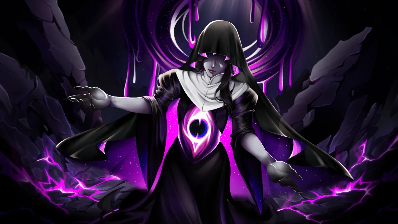 Wormhole monster concept/splash art
