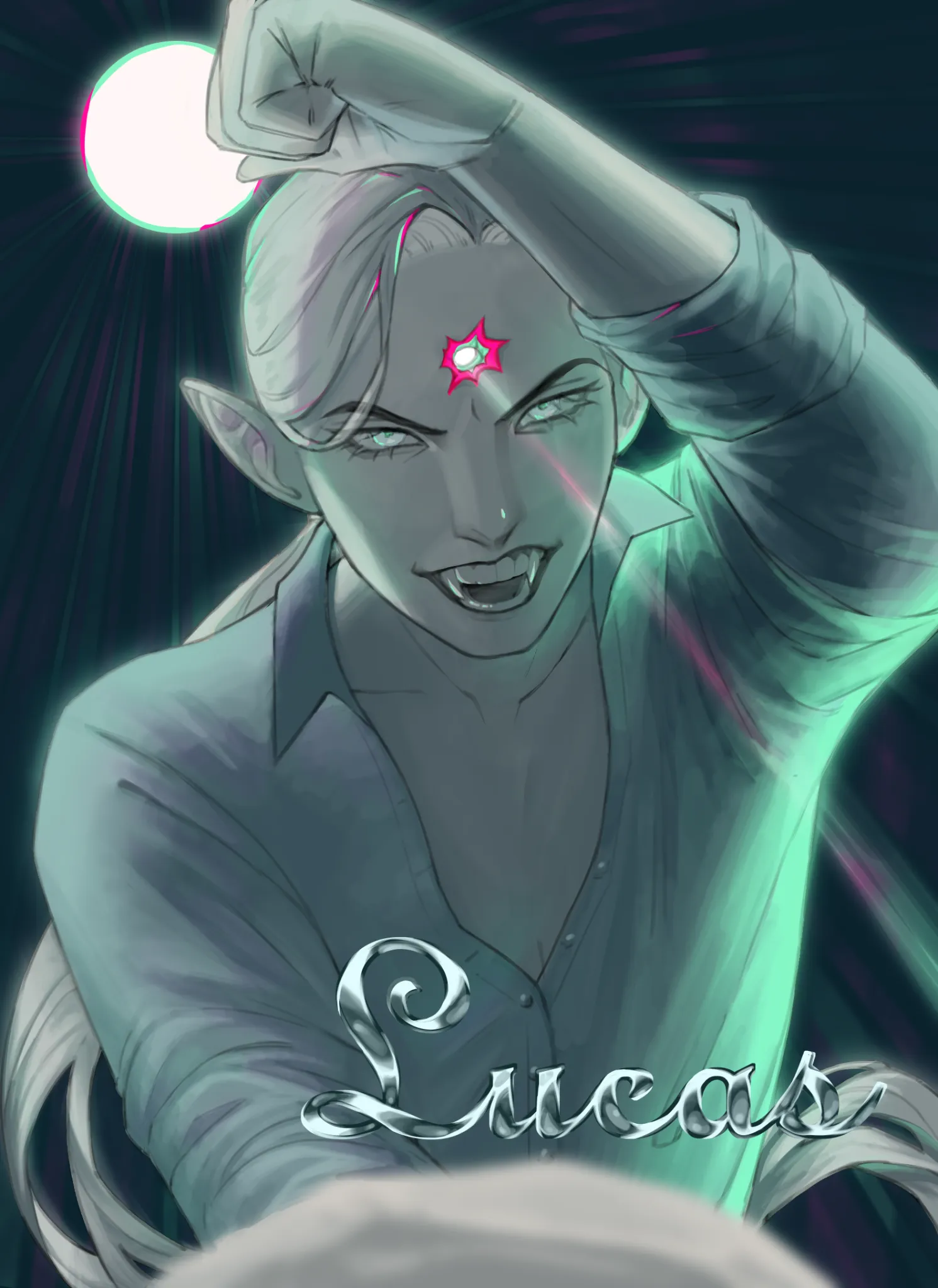 Vampire in questionable light