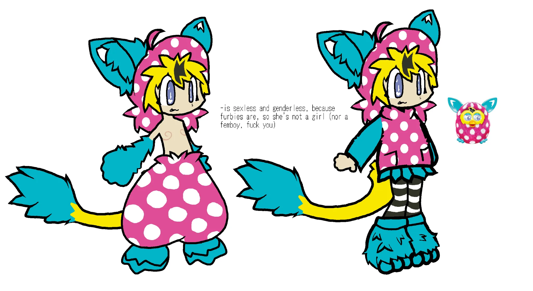 Furby gijinka