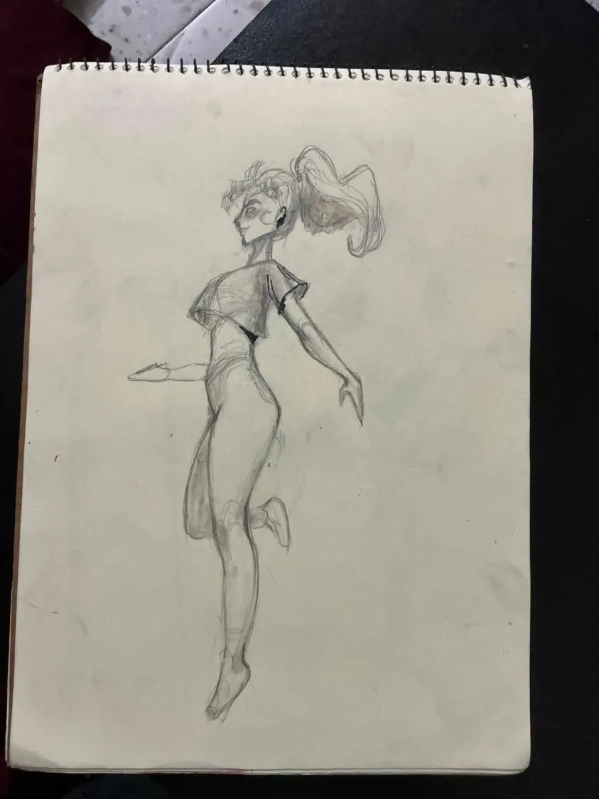 The girl