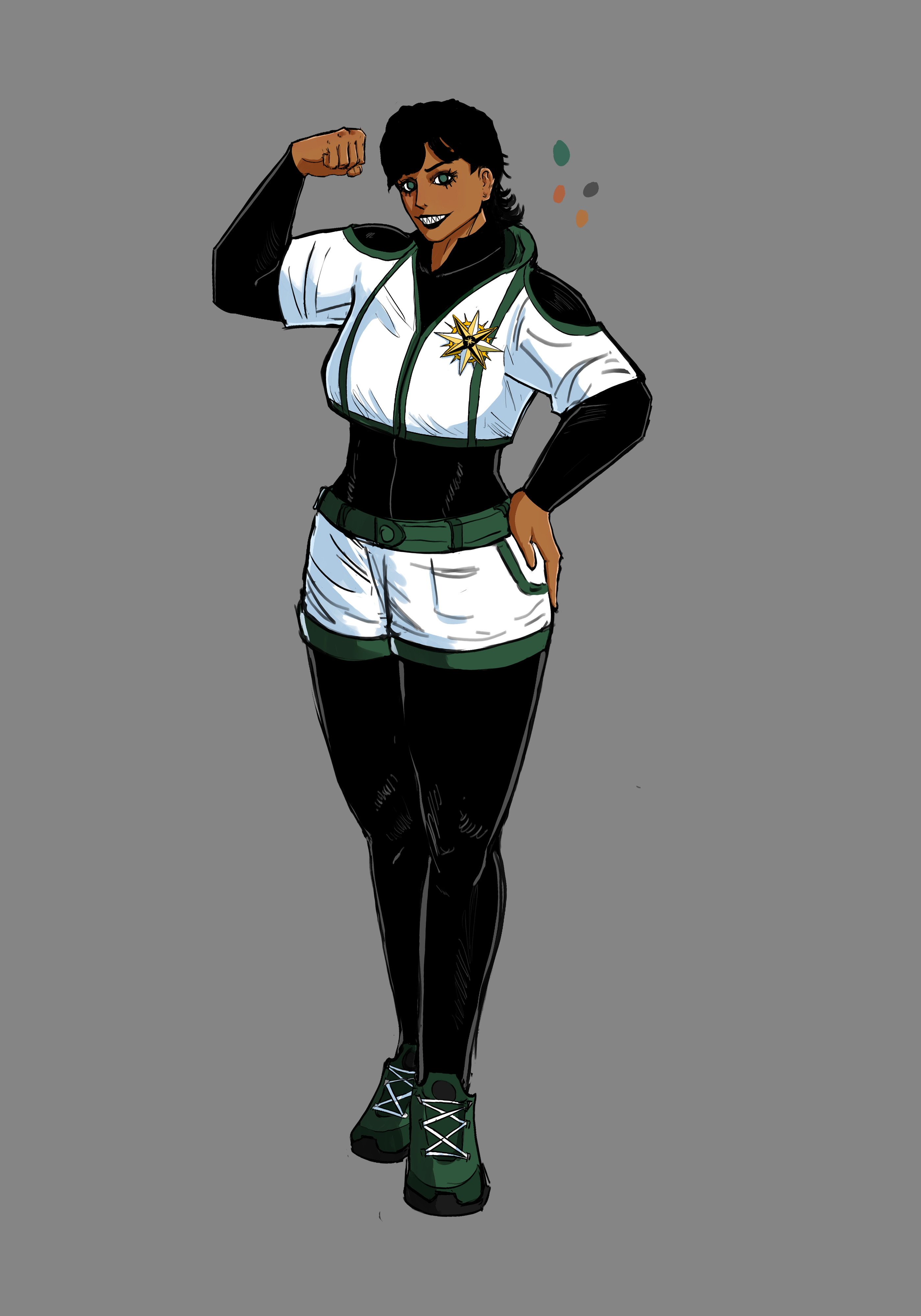 Struggling with rendering out forms without the coloring becoming muddy, so I tend to default to simple cell shading.