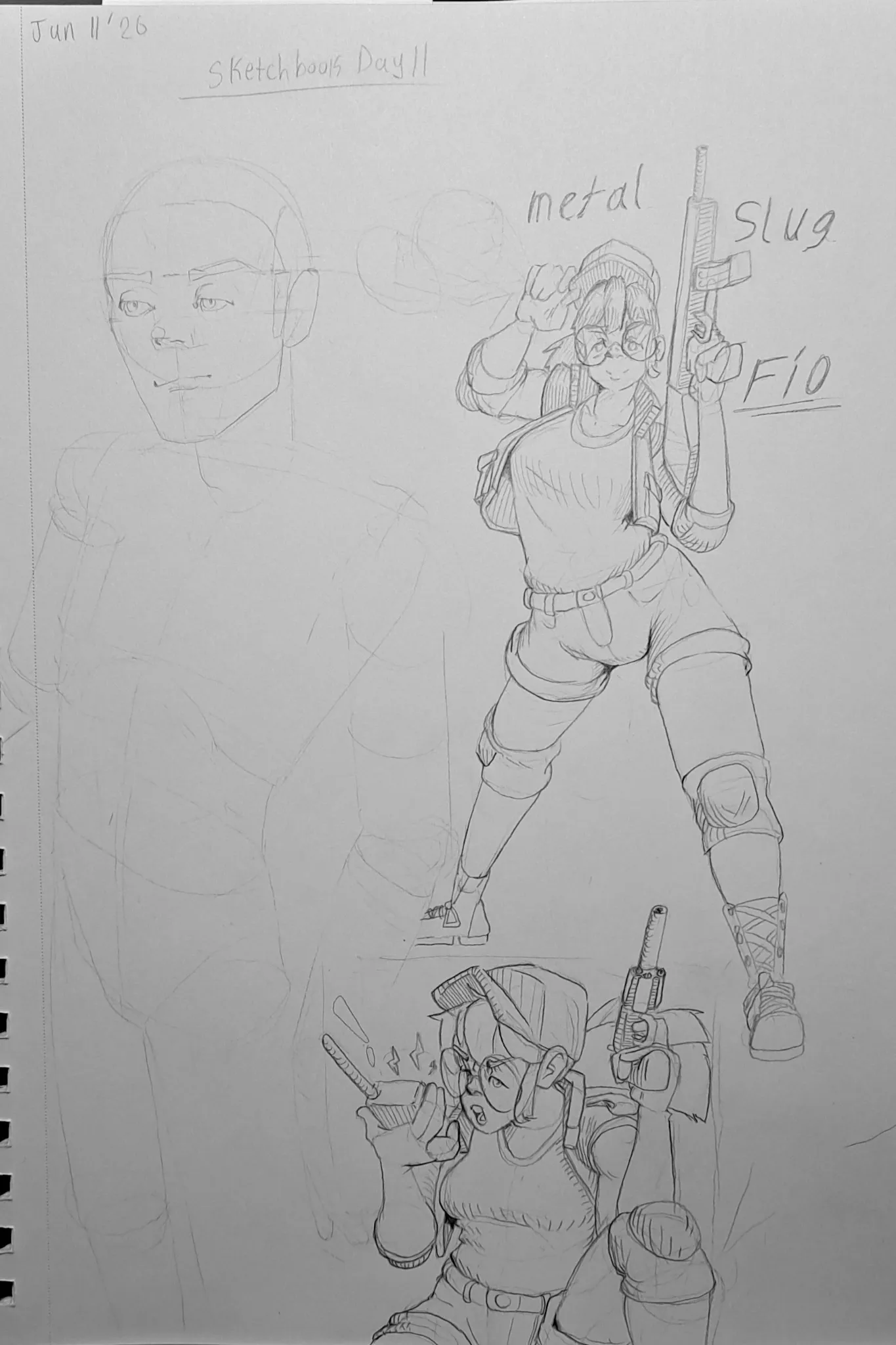 June 30 Sketchbook Pages Challenge Day 11