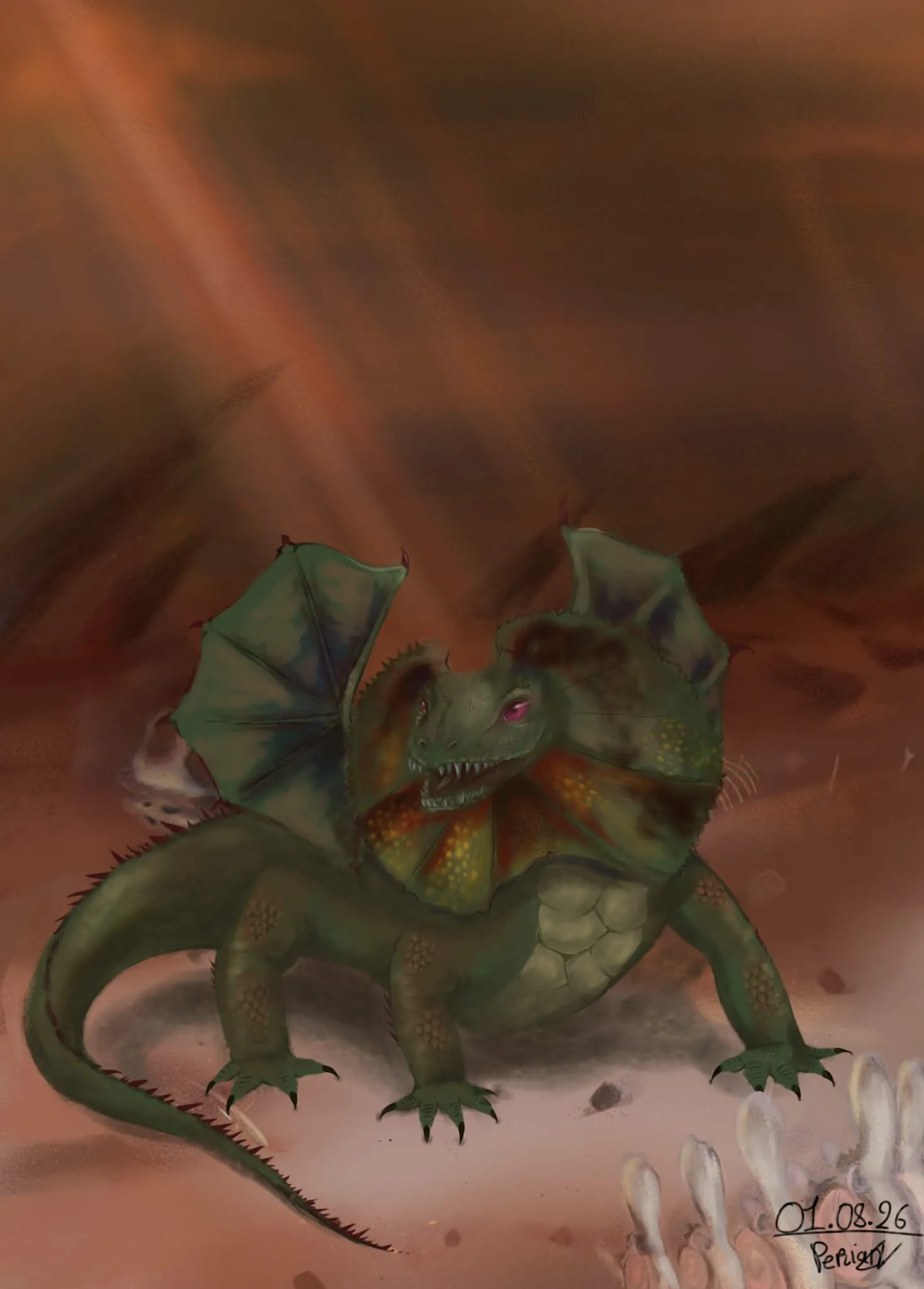 The desert dragon