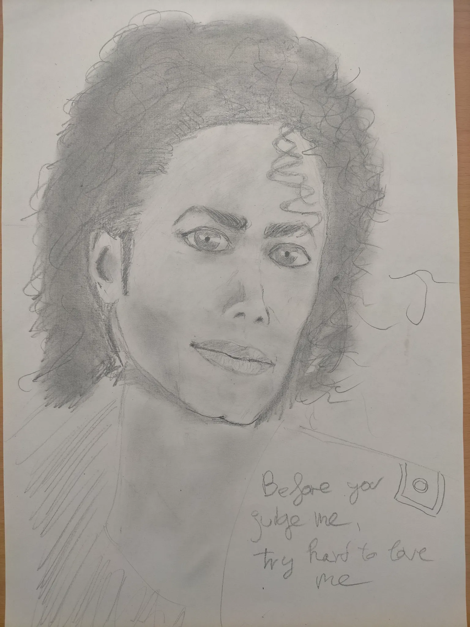 Michael in graphite