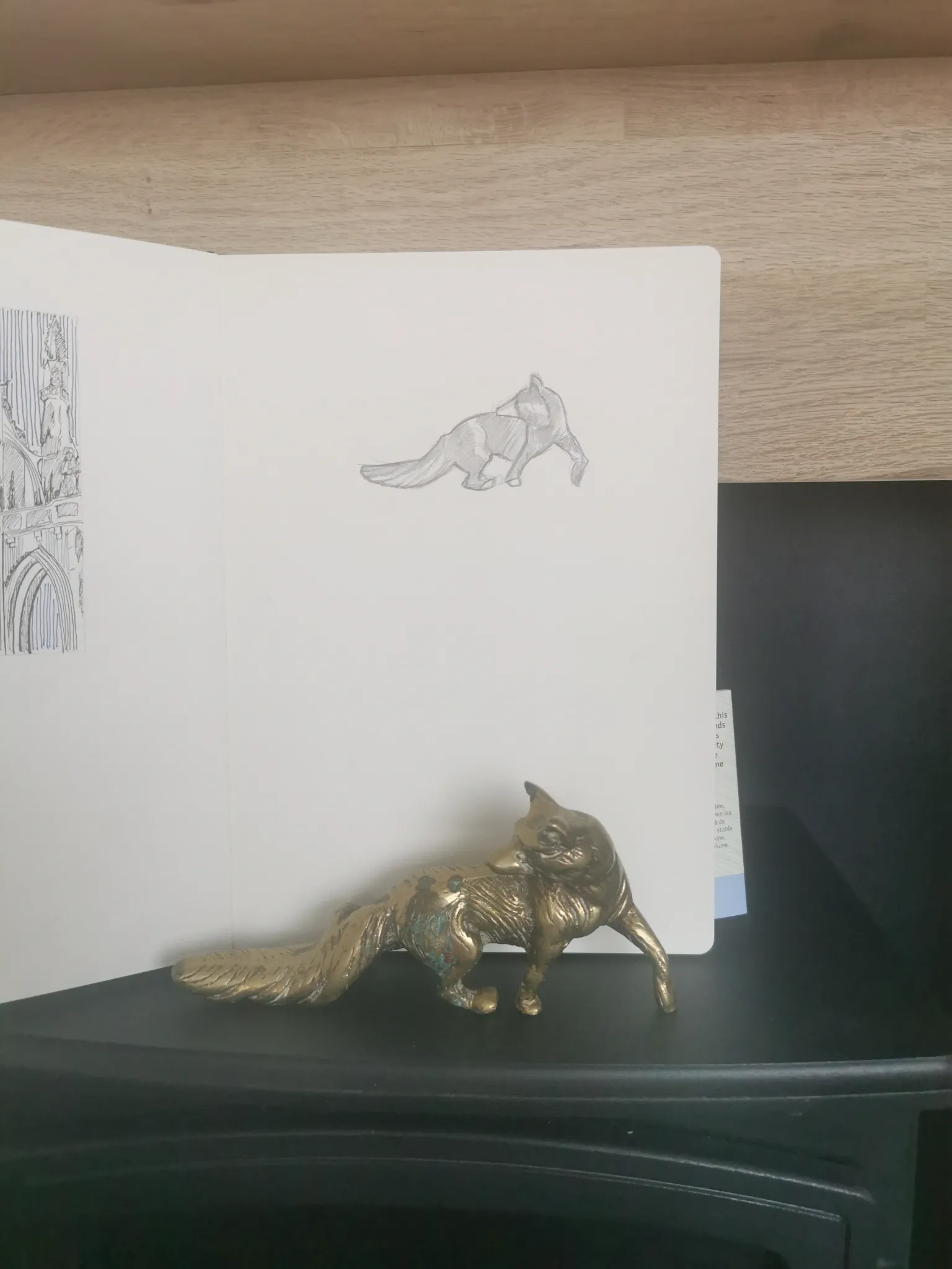 Bronze fox
