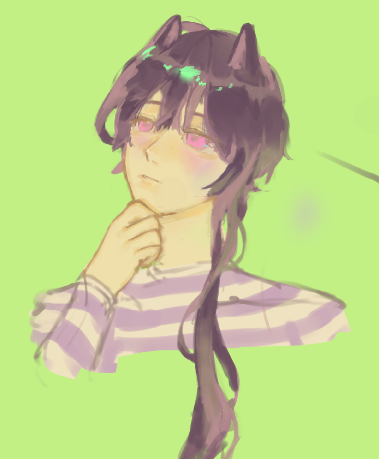 thinking person