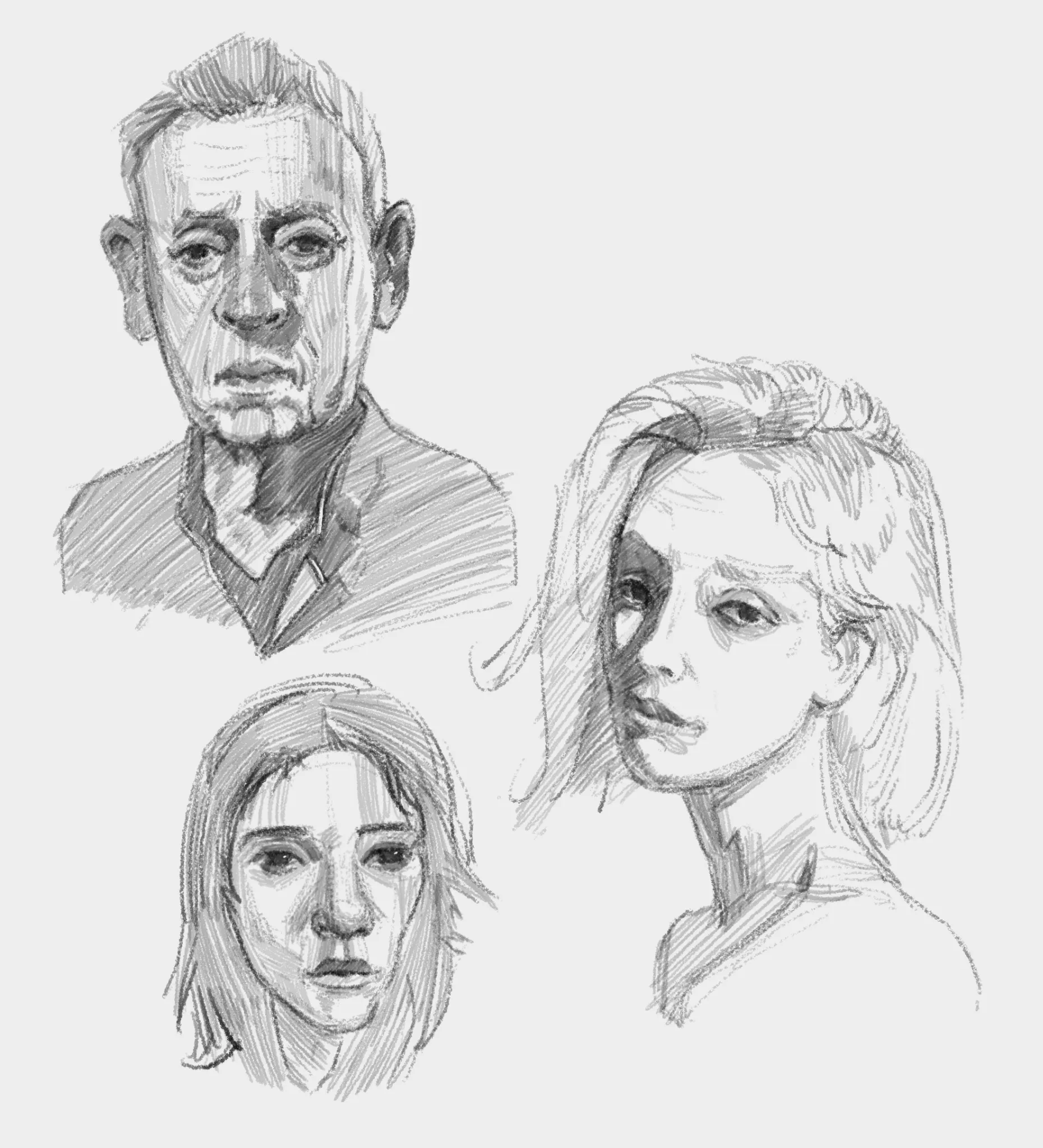 Portrait sketches