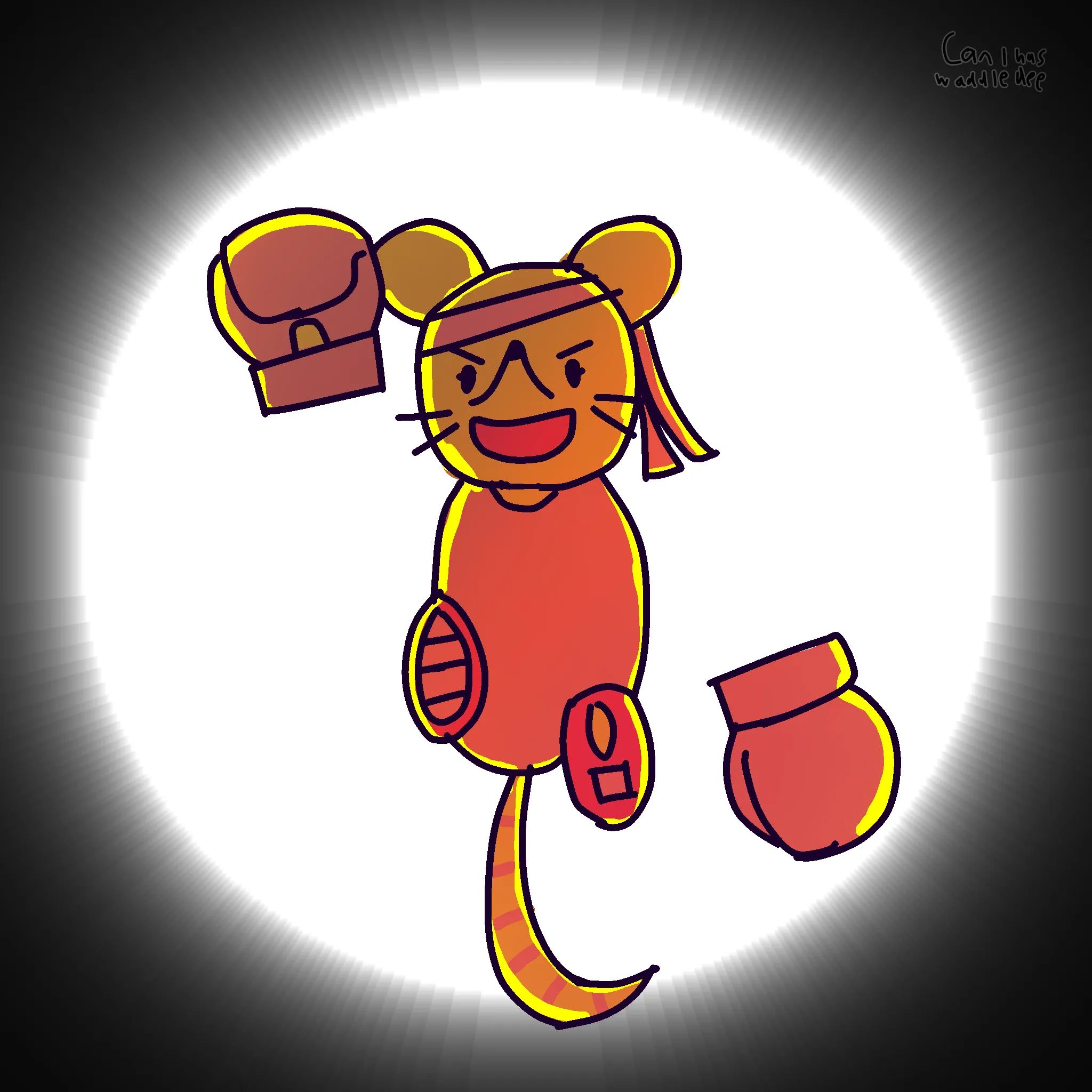 Orange fan art