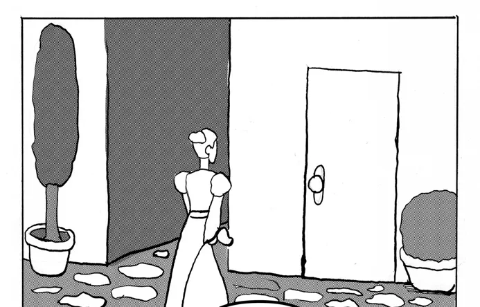 panel from my first comic