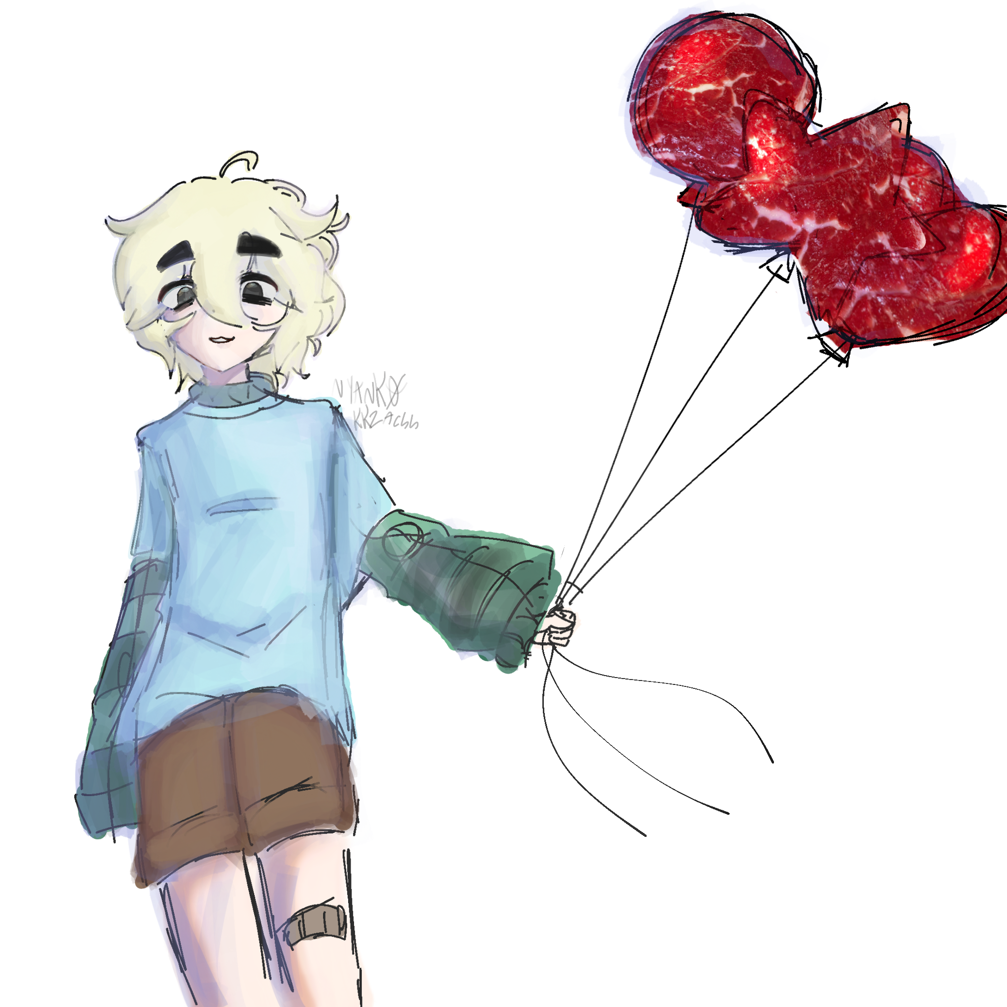 The real me is made of meat