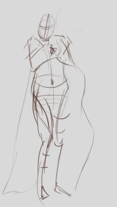 figure front perspective