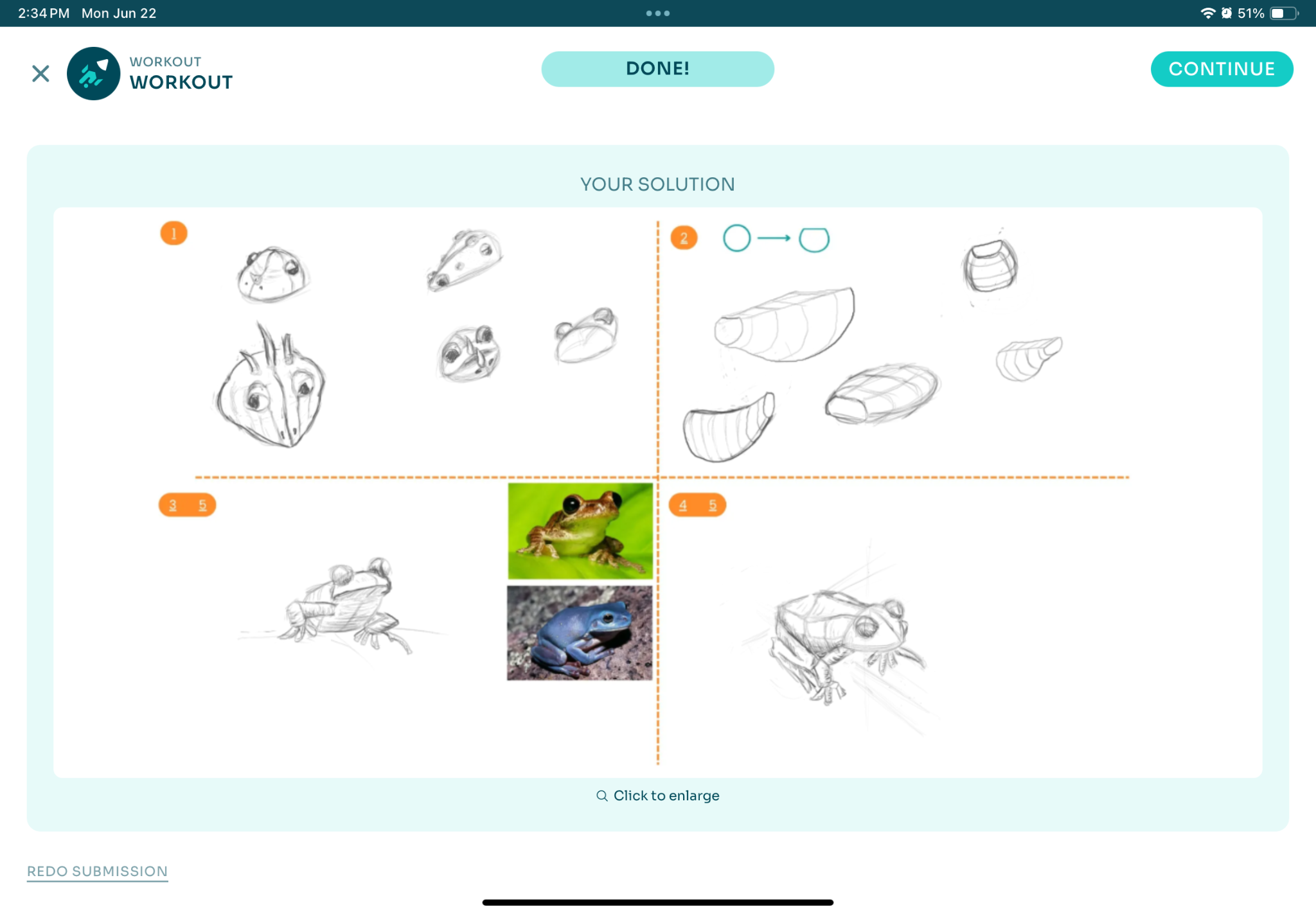 Intro to organic forms workout