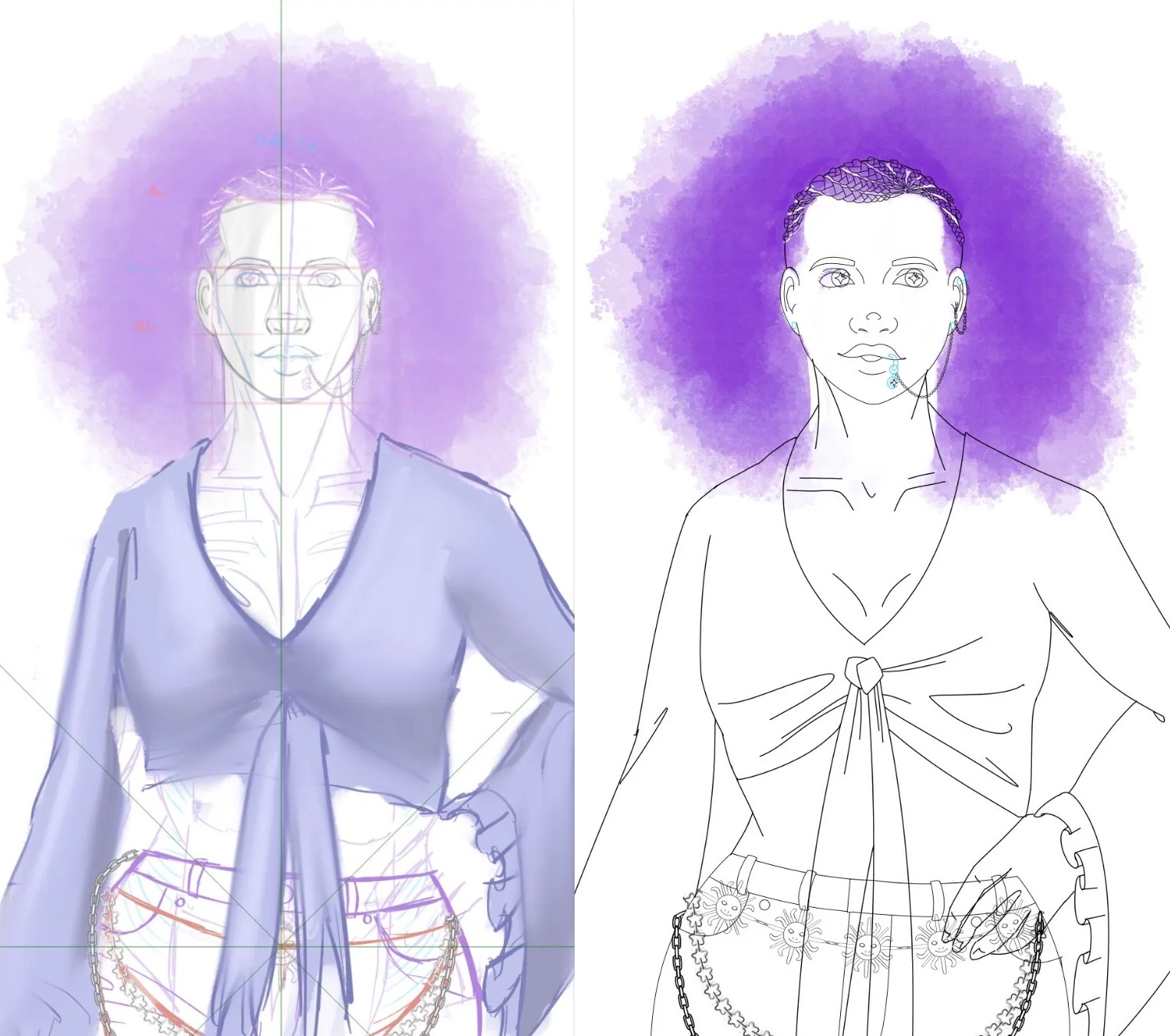 Lineart Before Rendering