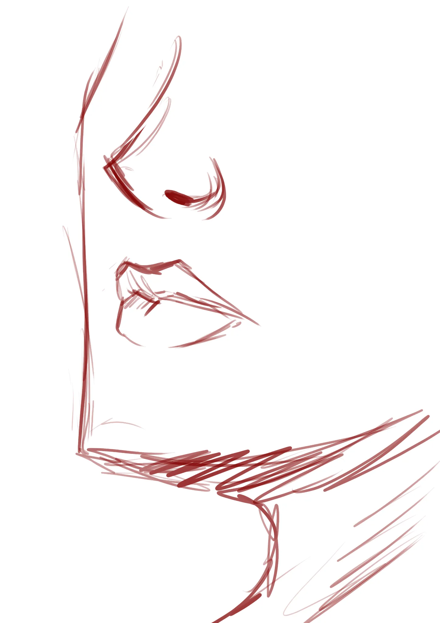Need help with drawing anime lips