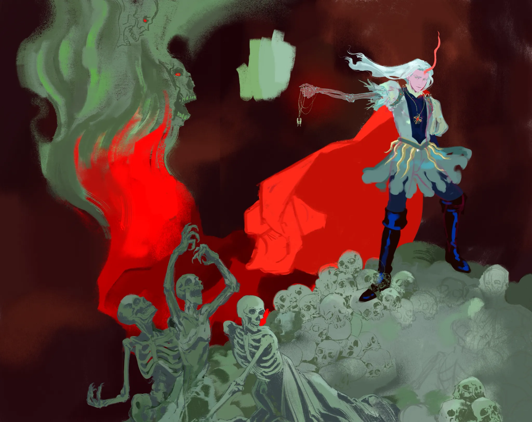 Dance with the Dead - OC Artbook Cover