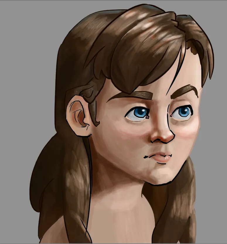 Portrait Painting Practice